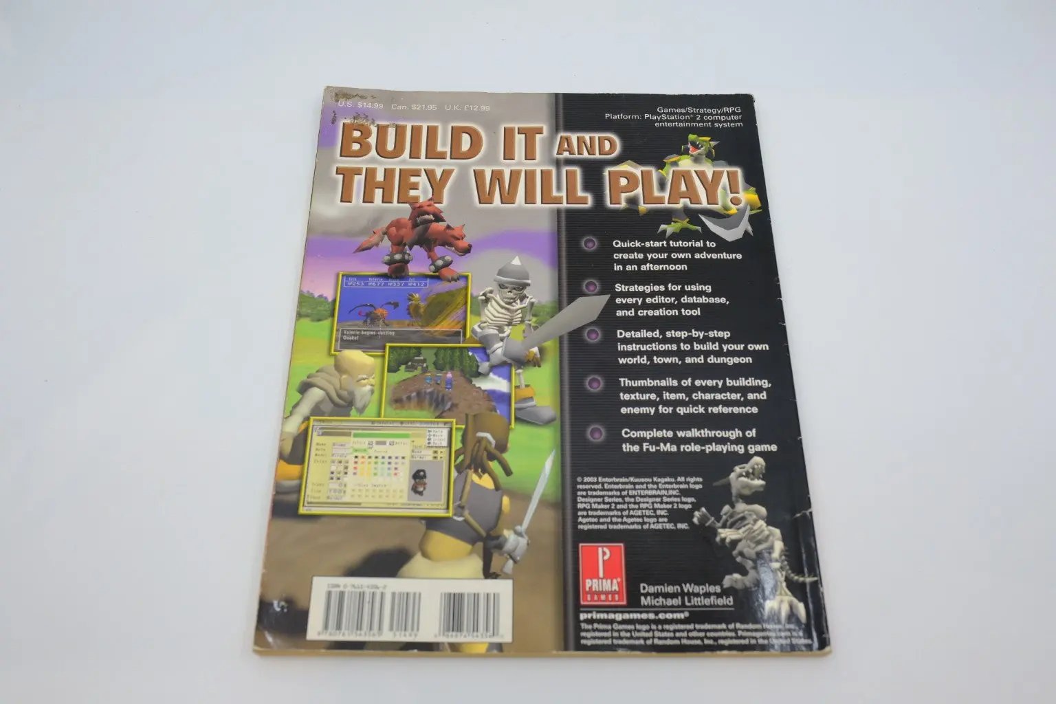 RPG Maker II — Prima Official Strategy Guide (PlayStation 2) RetroGate - Your Gateway to Classic Gaming