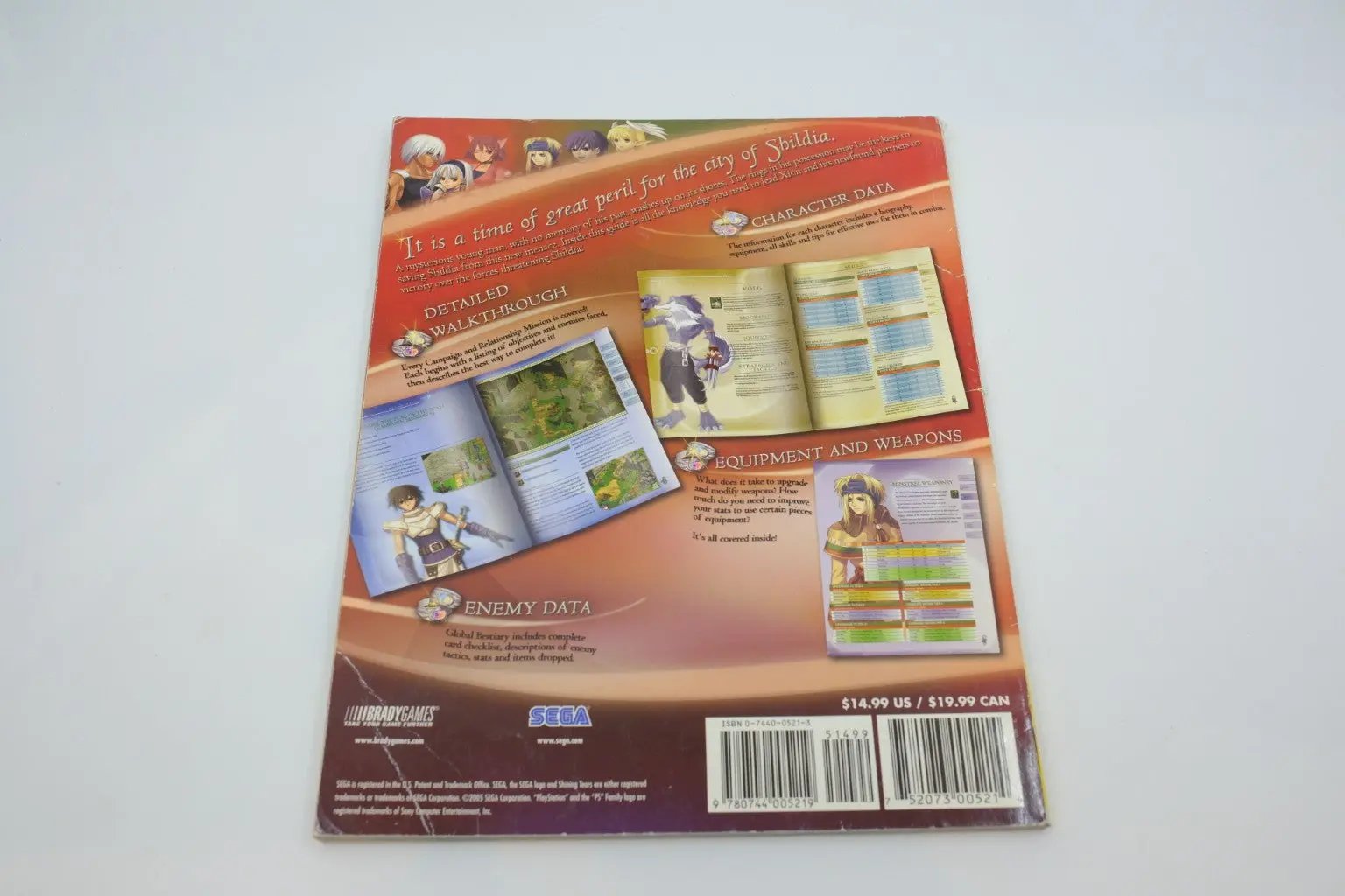 Shining Tears — BradyGames Official Strategy Guide (PS2) RetroGate - Your Gateway to Classic Gaming