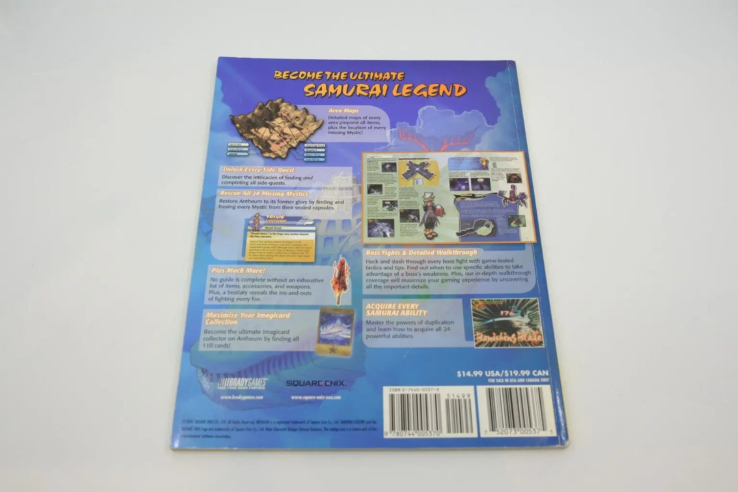 Samurai Legend Musashi — BradyGames Official Strategy Guide (PS2) RetroGate - Your Gateway to Classic Gaming