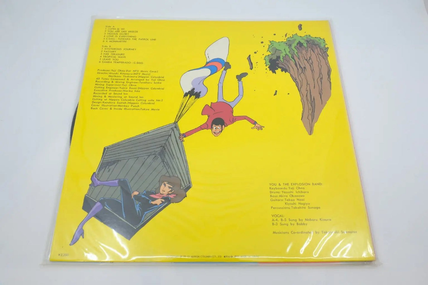 Lupin the Third – Original Soundtrack 3 (Vinyl LP, Japan 1979) RetroGate - Your Gateway to Classic Gaming