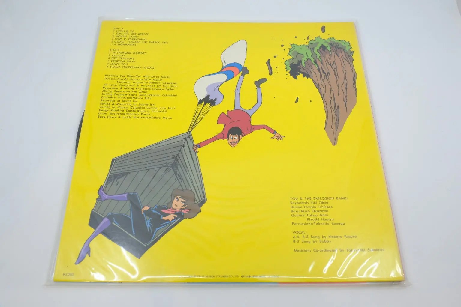 Lupin the Third – Original Soundtrack 3 (Vinyl LP, Japan 1979) RetroGate - Your Gateway to Classic Gaming