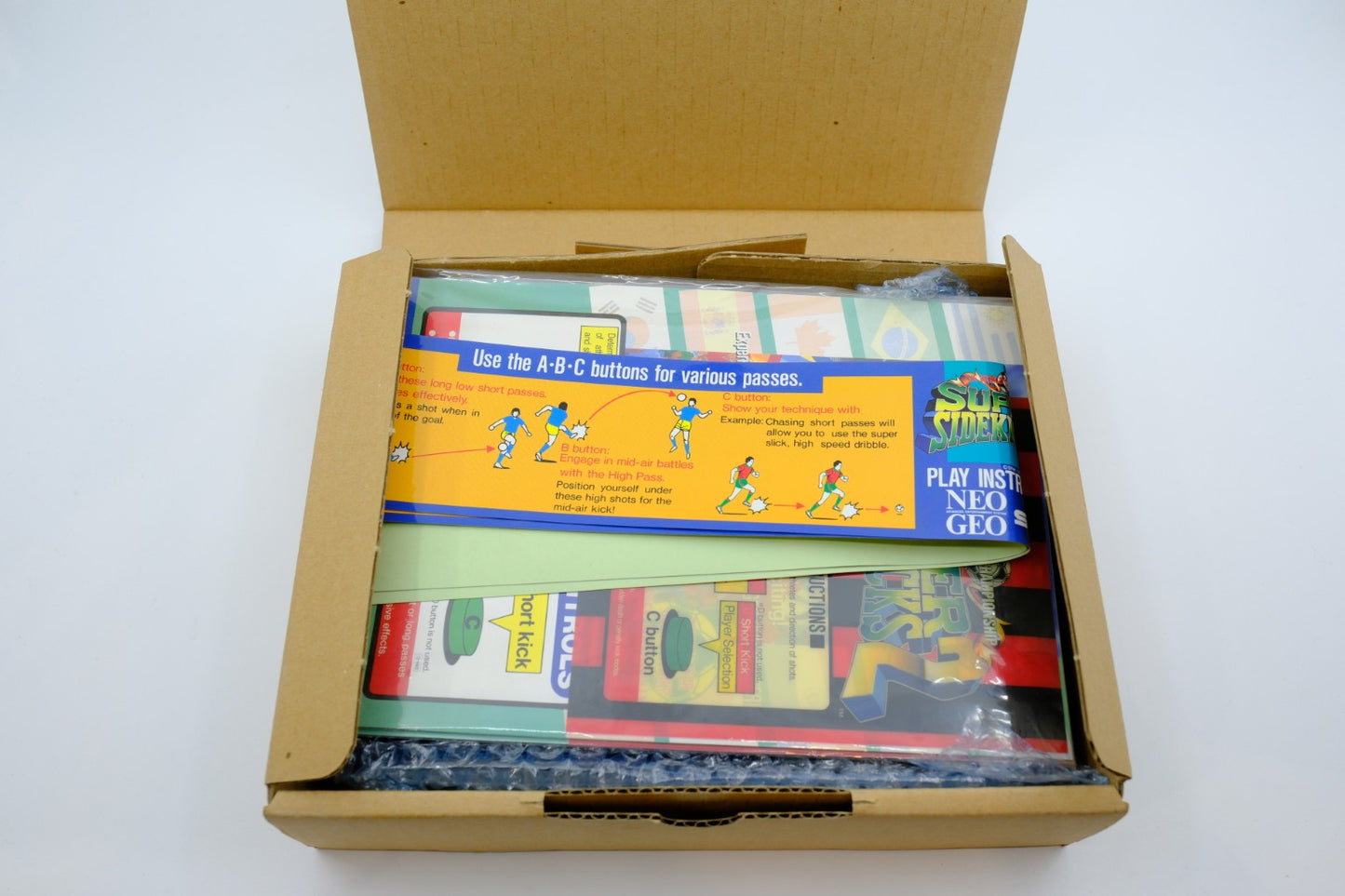 Super Sidekicks 2 — New‑Old‑Stock MVS Kit (Neo Geo MVS)