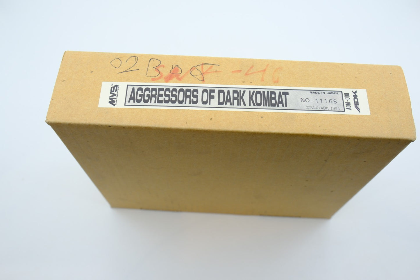 Aggressors of Dark Kombat — Matching‑Serial MVS Kit