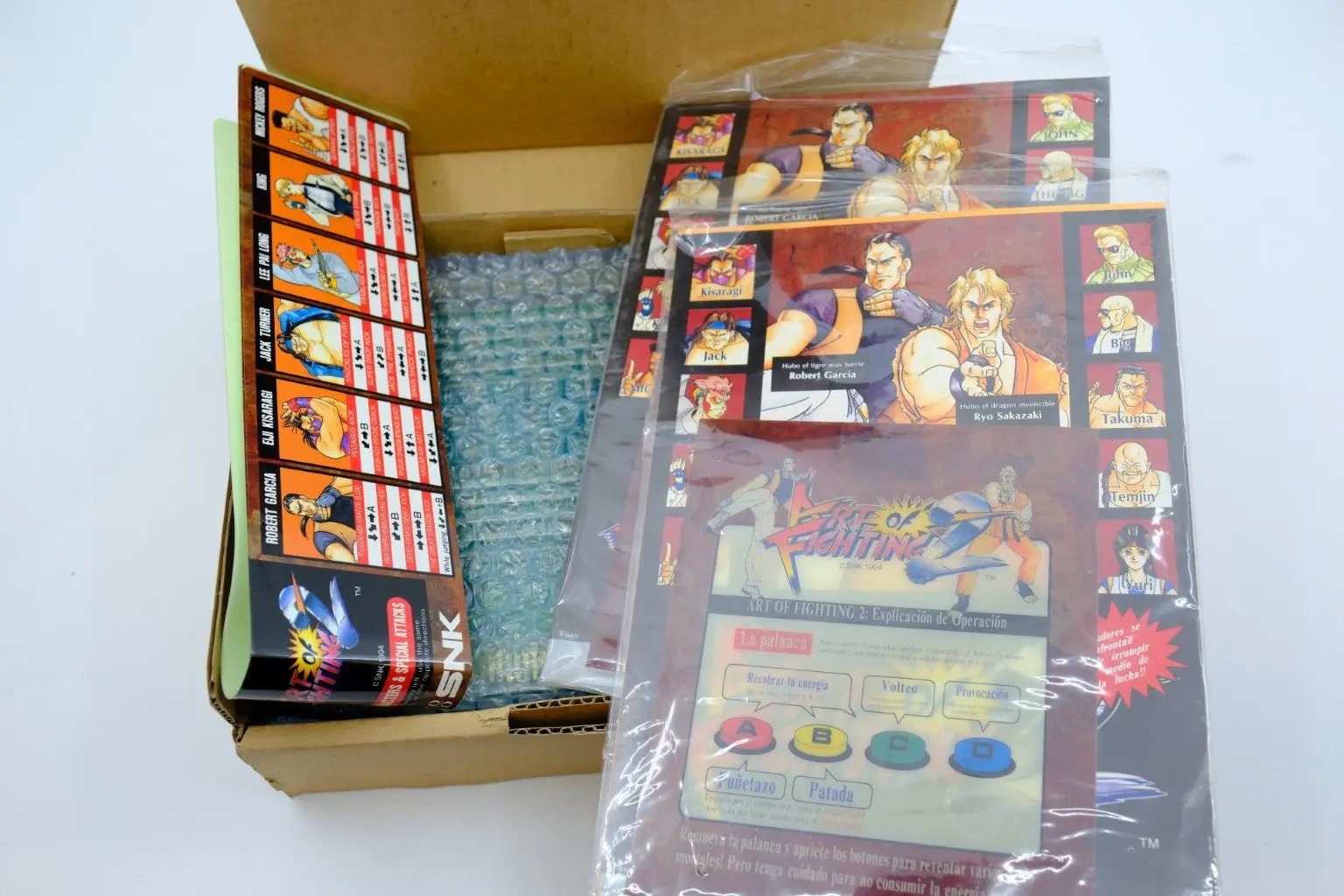 Art of Fighting 2 — Matching‑Serial MVS Kit RetroGate - Your Gateway to Classic Gaming