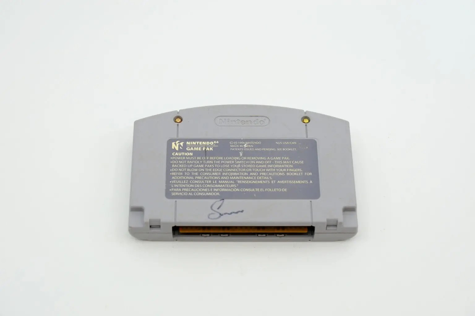 Wayne Gretzky's 3D Hockey – Loose Cartridge RetroGate - Your Gateway to Classic Gaming