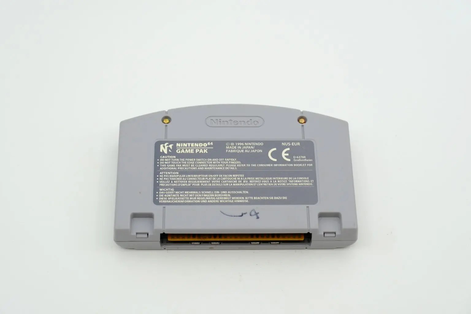 Super Mario 64 – Loose Cartridge PAL RetroGate - Your Gateway to Classic Gaming