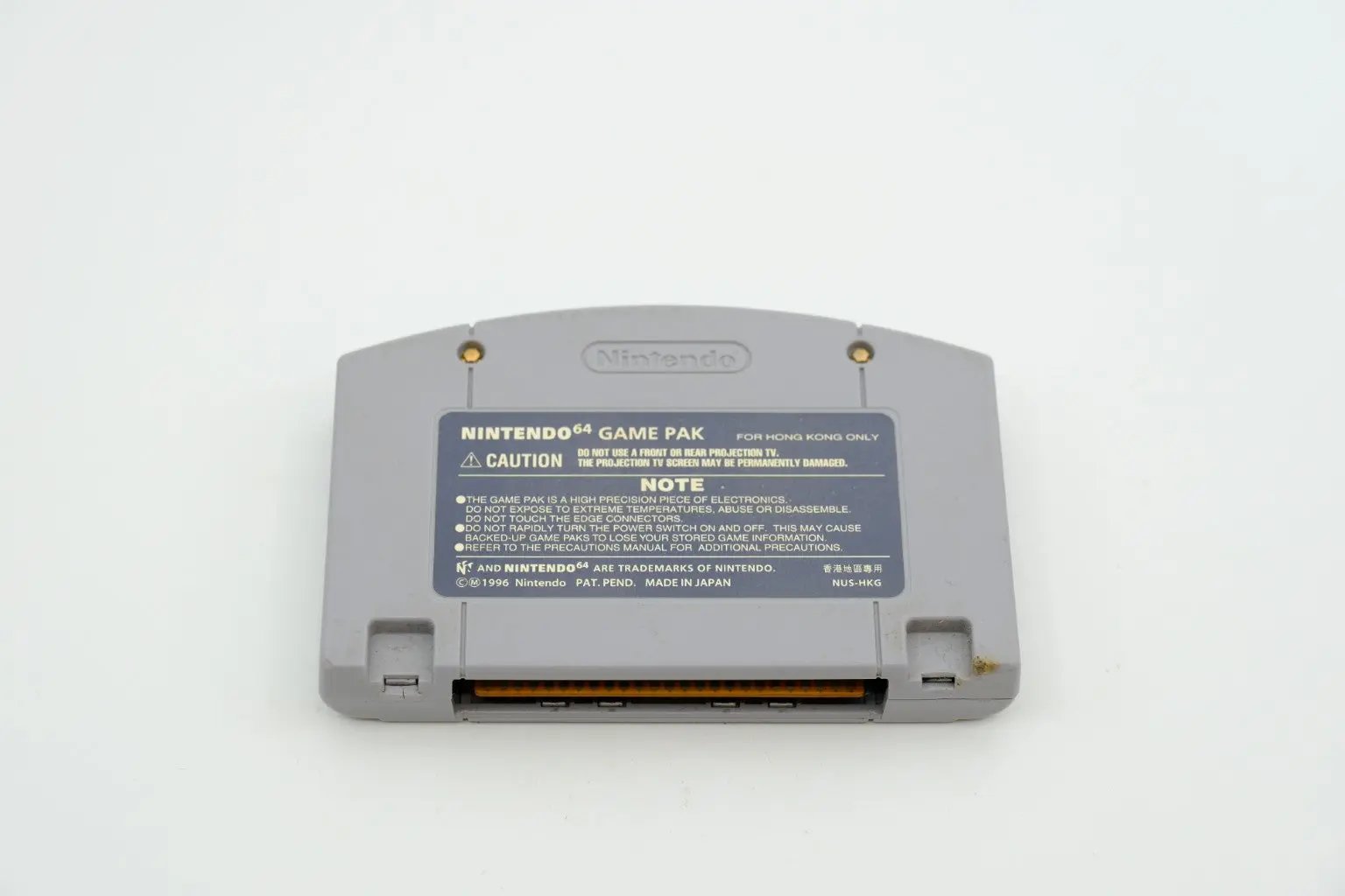 Super Mario 64 (Hong Kong Version) – Loose Cartridge RetroGate - Your Gateway to Classic Gaming