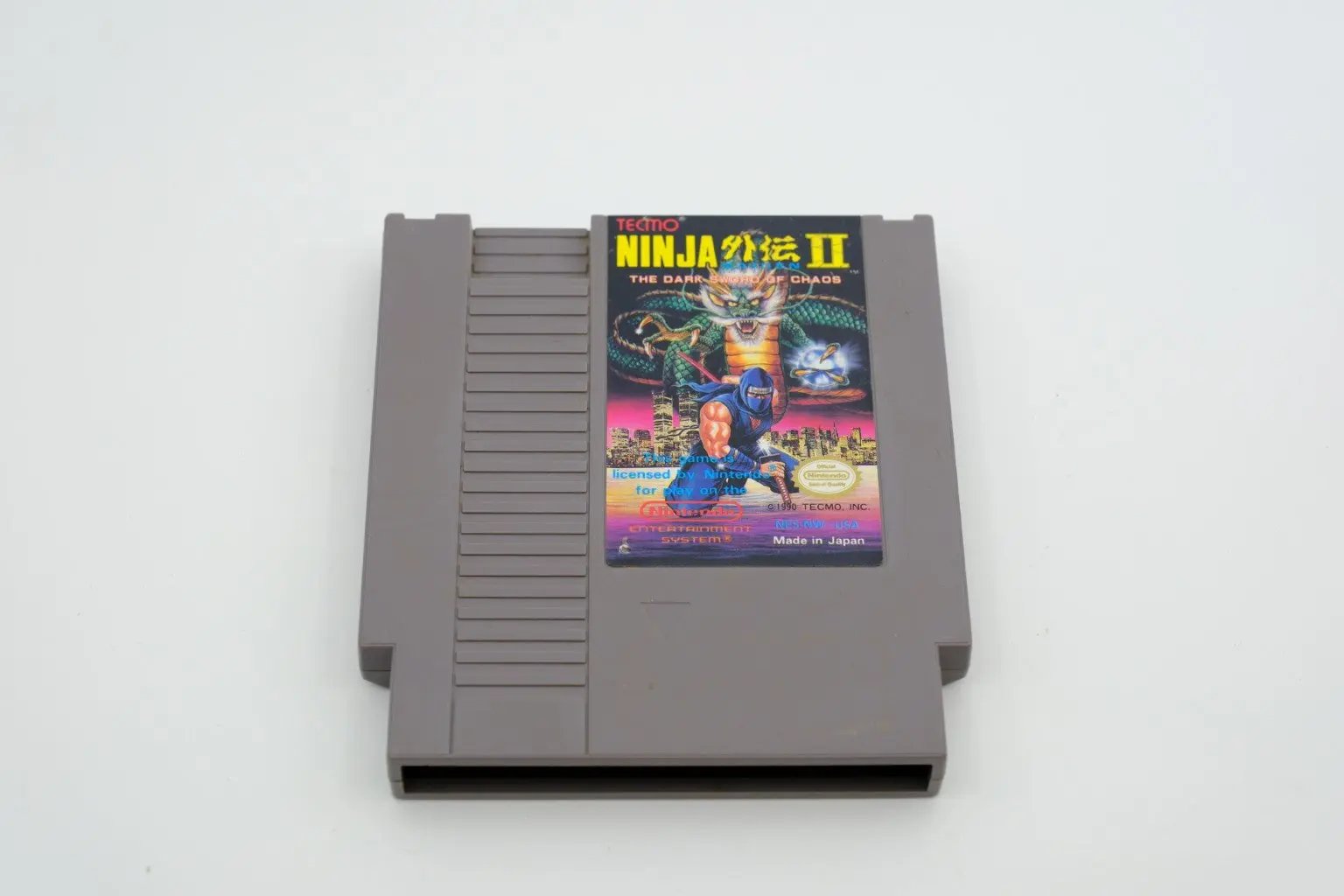 Ninja Gaiden II: The Dark Sword of Chaos – Loose cartridge RetroGate - Your Gateway to Classic Gaming