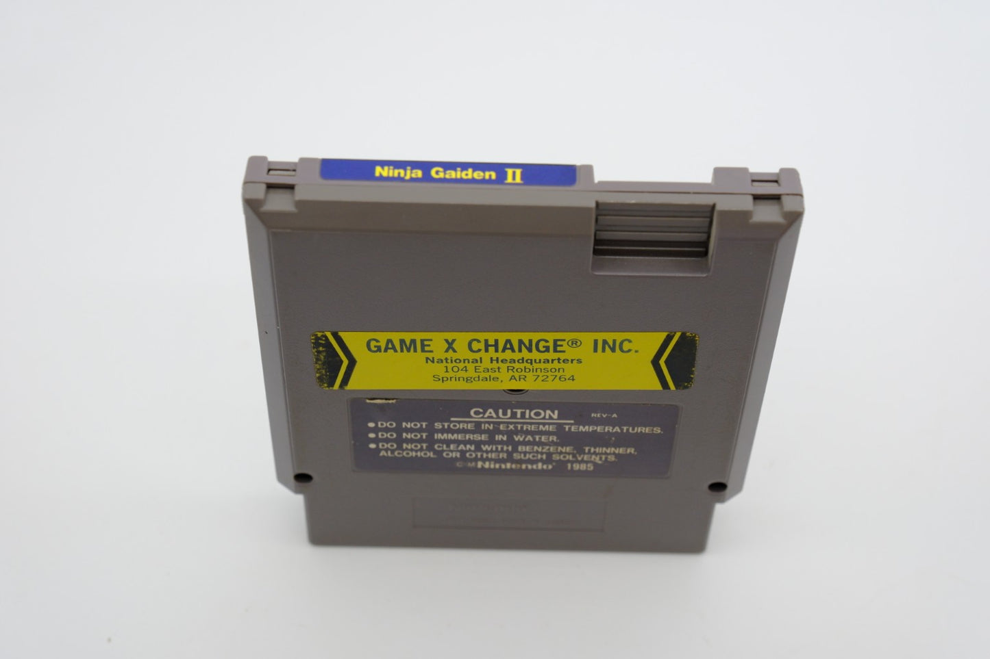Ninja Gaiden II: The Dark Sword of Chaos – Loose cartridge