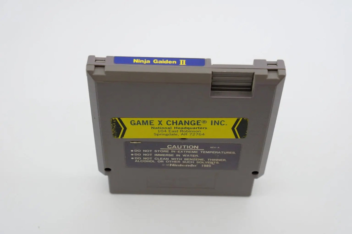 Ninja Gaiden II: The Dark Sword of Chaos – Loose cartridge RetroGate - Your Gateway to Classic Gaming