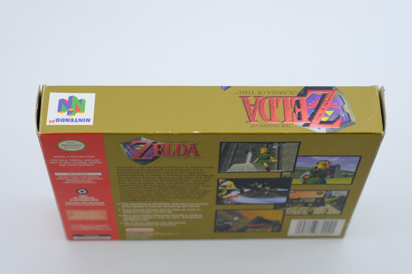 The Legend of Zelda: Ocarina of Time – Complete in Box
