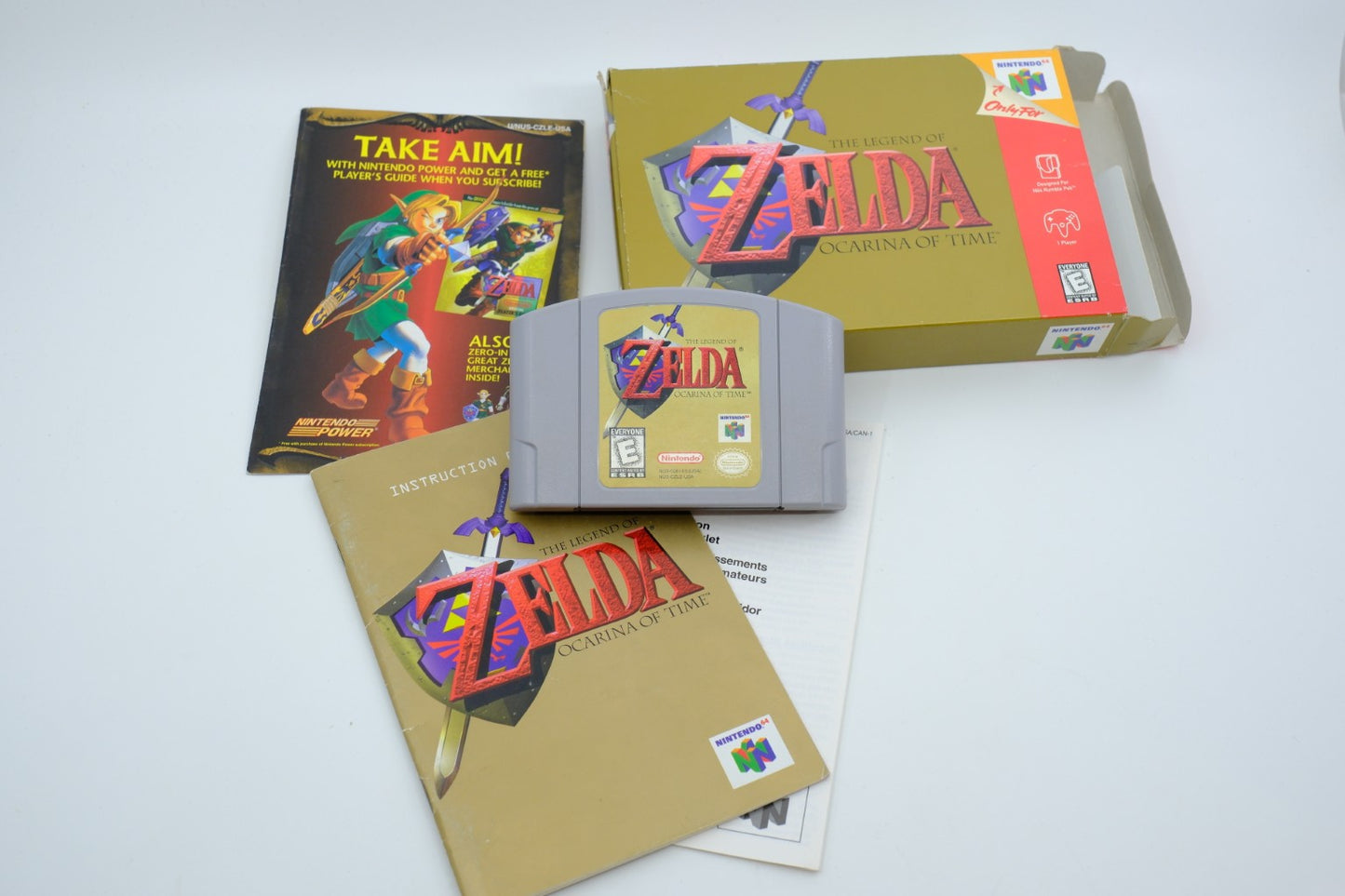 The Legend of Zelda: Ocarina of Time – Complete in Box