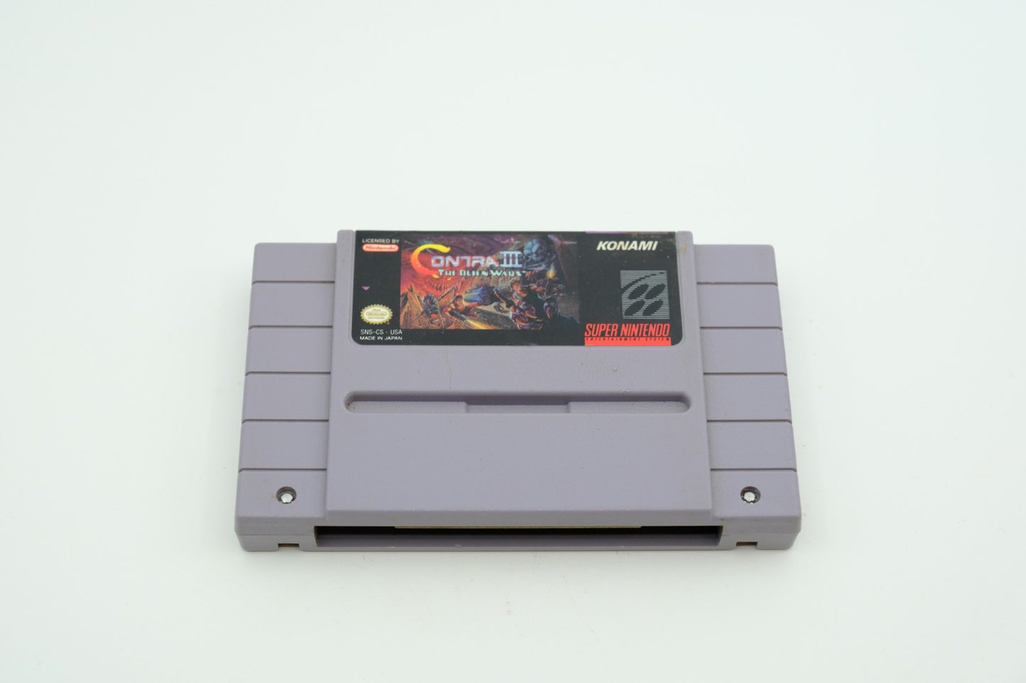 Contra III: The Alien Wars — Loose cartridge