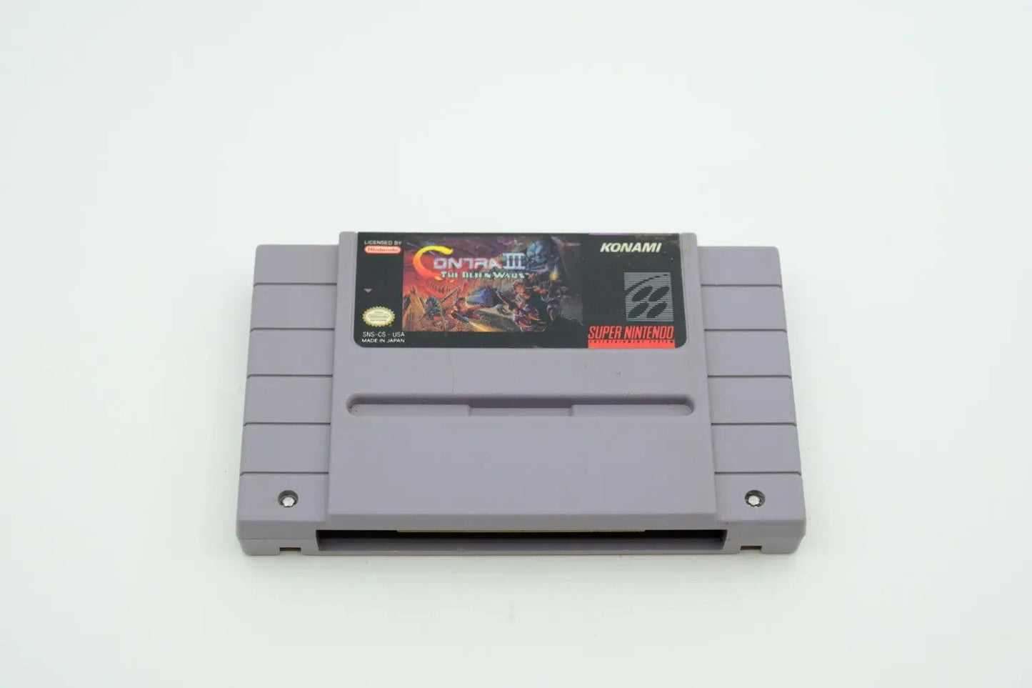 Contra III: The Alien Wars — Loose cartridge RetroGate - Your Gateway to Classic Gaming