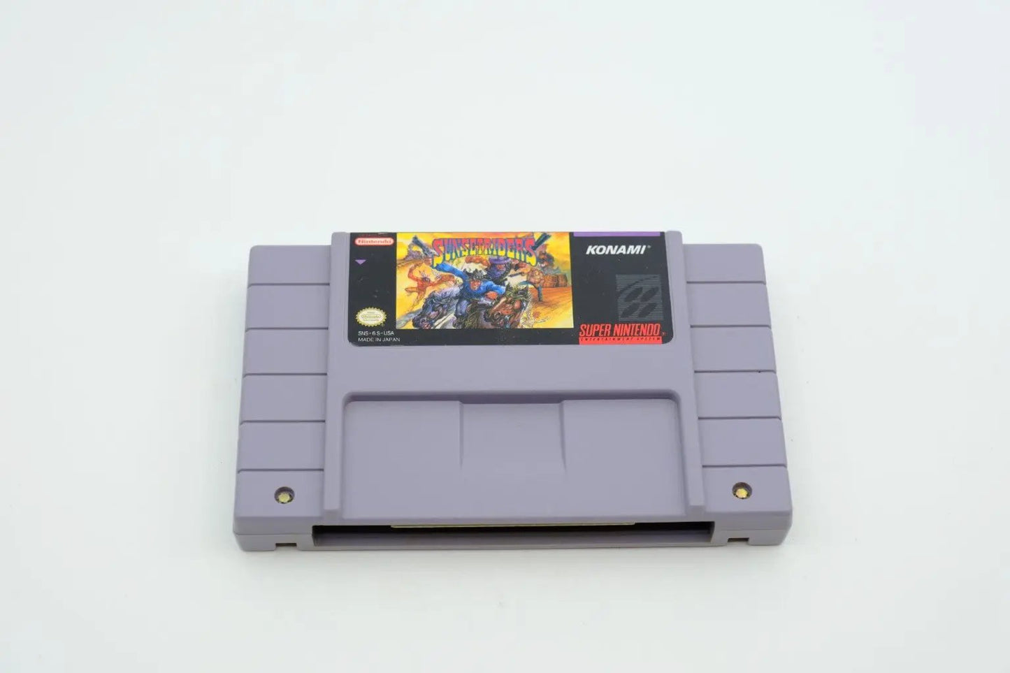 Sunset Riders – Loose cartridge RetroGate - Your Gateway to Classic Gaming
