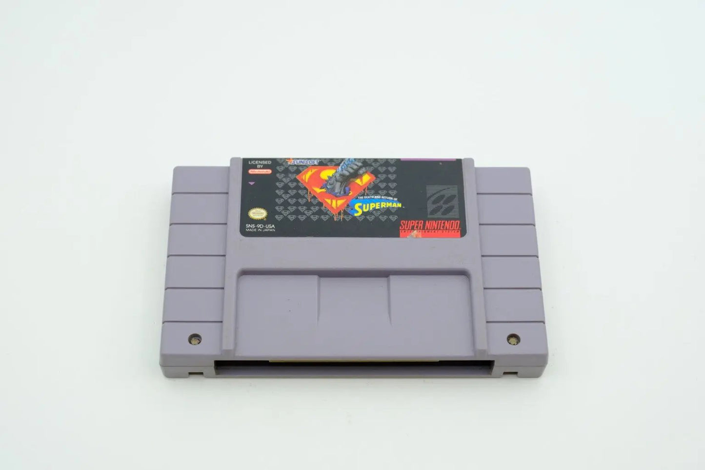 The Death and Return of Superman – Loose cartridge RetroGate - Your Gateway to Classic Gaming