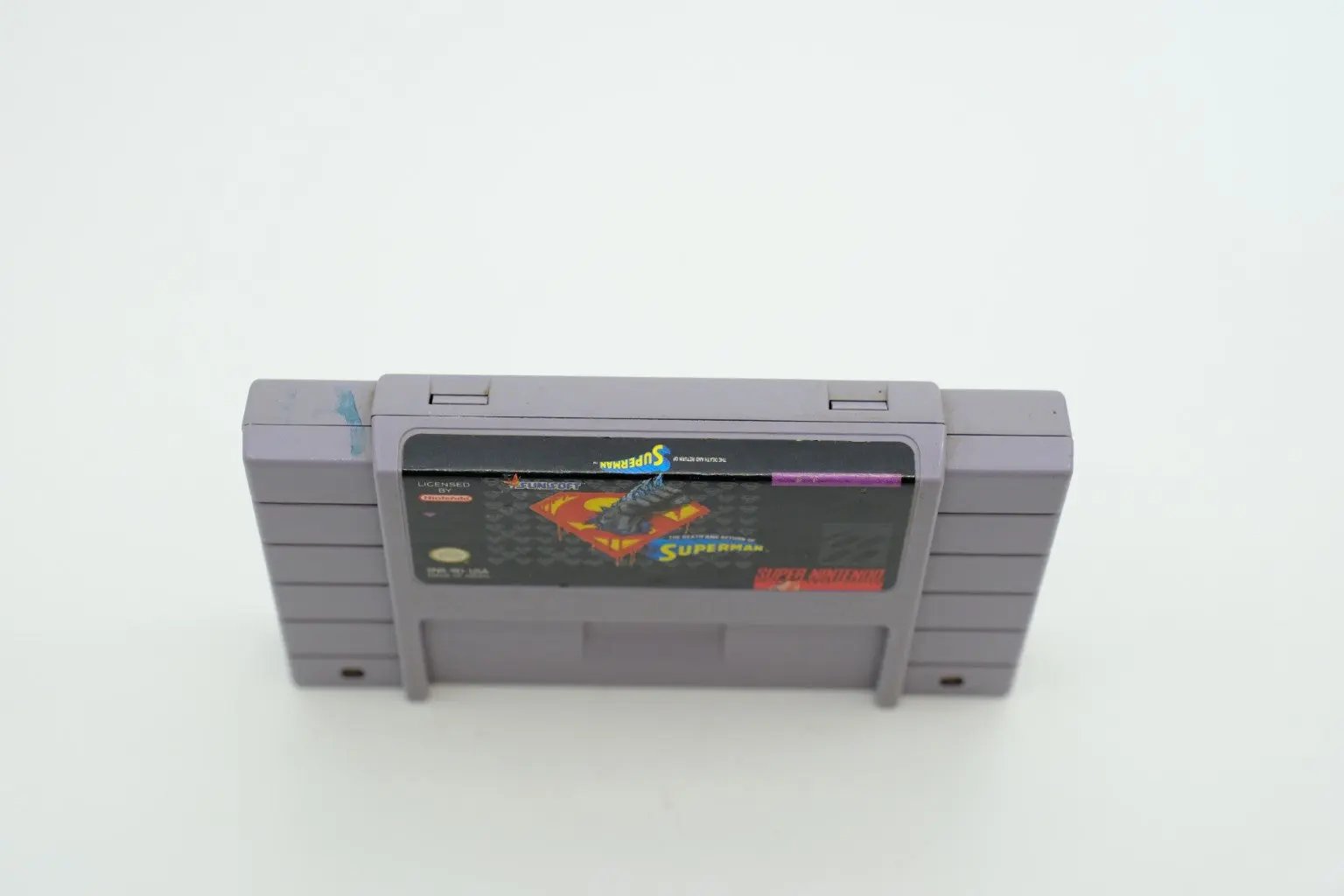 The Death and Return of Superman – Loose cartridge RetroGate - Your Gateway to Classic Gaming