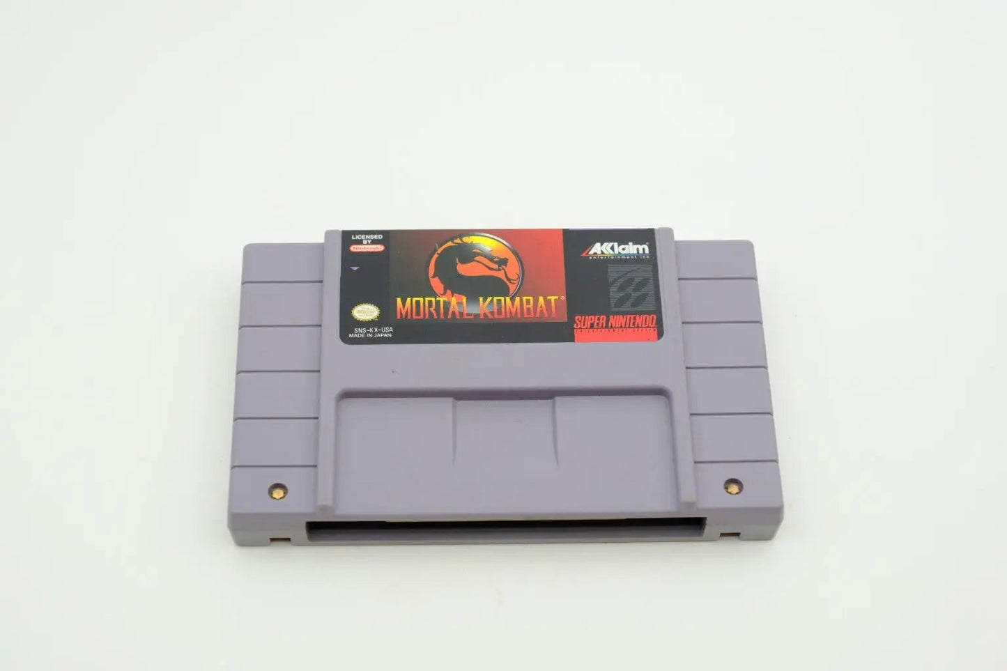 Mortal Kombat – Loose cartridge RetroGate - Your Gateway to Classic Gaming