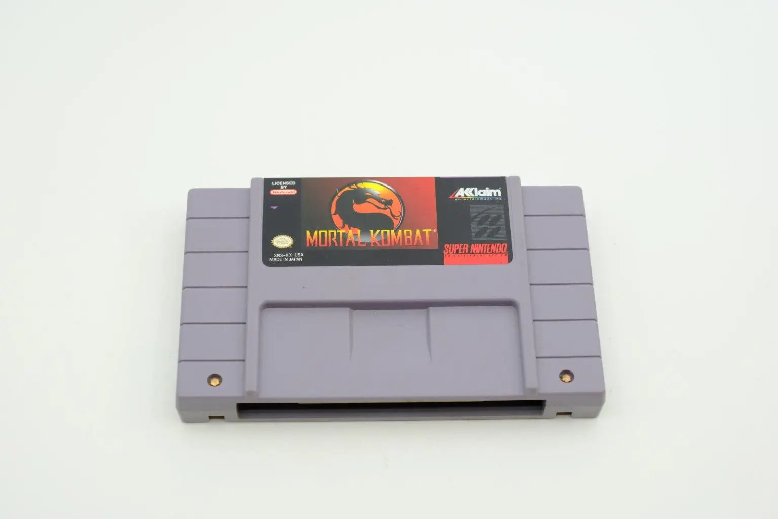 Mortal Kombat – Loose cartridge RetroGate - Your Gateway to Classic Gaming
