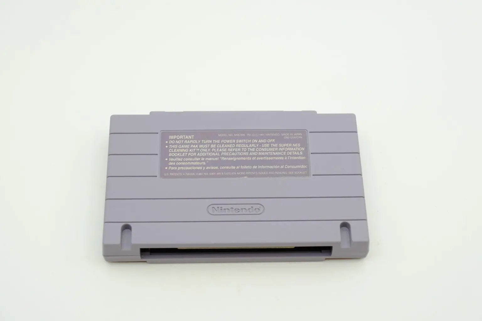 Teenage Mutant Ninja Turtles IV: Turtles in Time – Loose cartridge RetroGate - Your Gateway to Classic Gaming