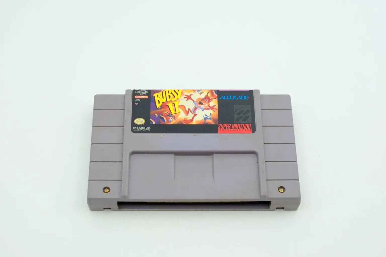Bubsy II – Loose cartridge RetroGate - Your Gateway to Classic Gaming