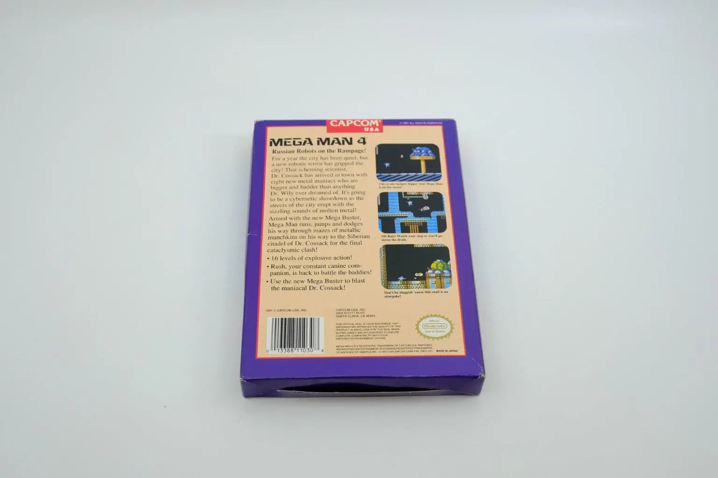 Mega Man 4 – Complete in Box RetroGate - Your Gateway to Classic Gaming