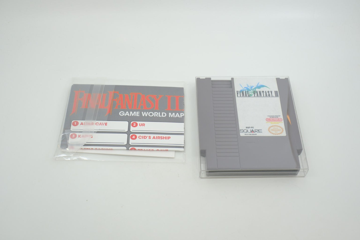 Final Fantasy III - Complete in box ( REPRO )