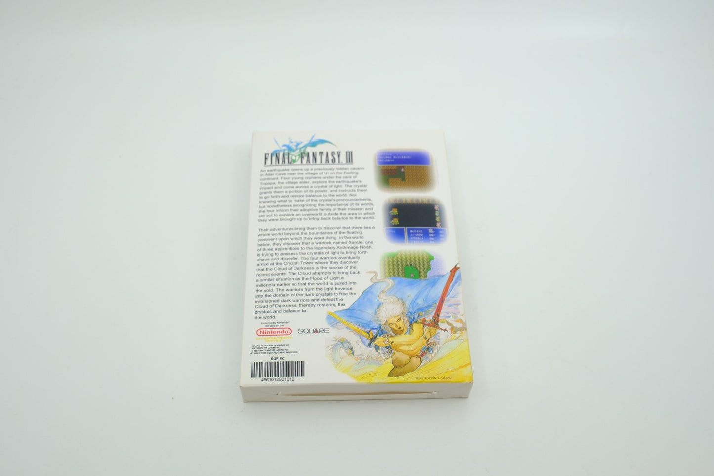 Final Fantasy III - Complete in box ( REPRO )