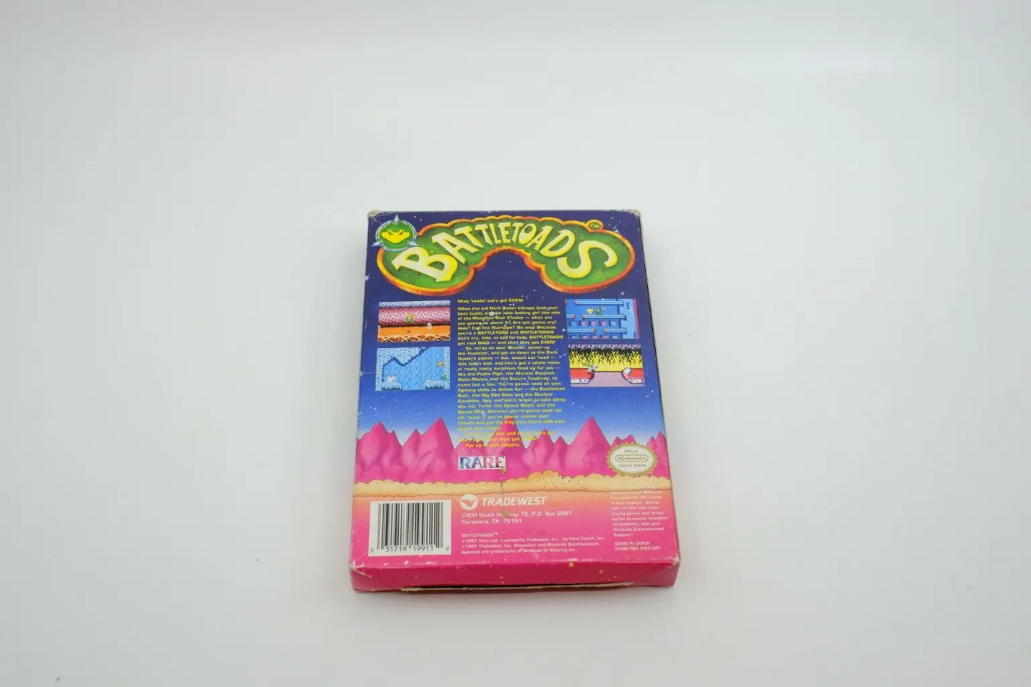 Battletoads – Complete in Box RetroGate - Your Gateway to Classic Gaming
