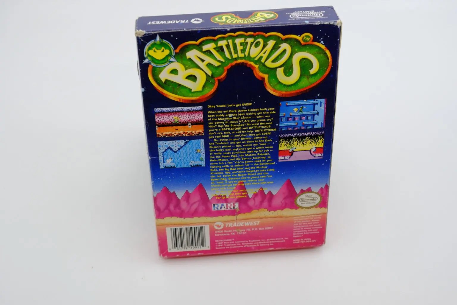 Battletoads – Complete in Box RetroGate - Your Gateway to Classic Gaming