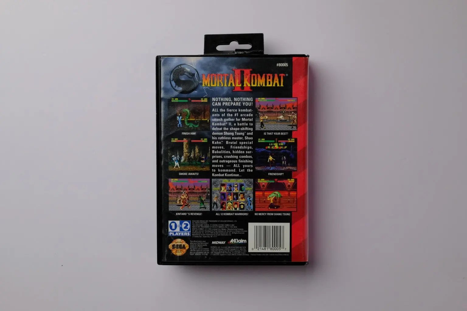 Mortal Kombat 2 Sega Genesis Complete RetroGate - Your Gateway to Classic Gaming