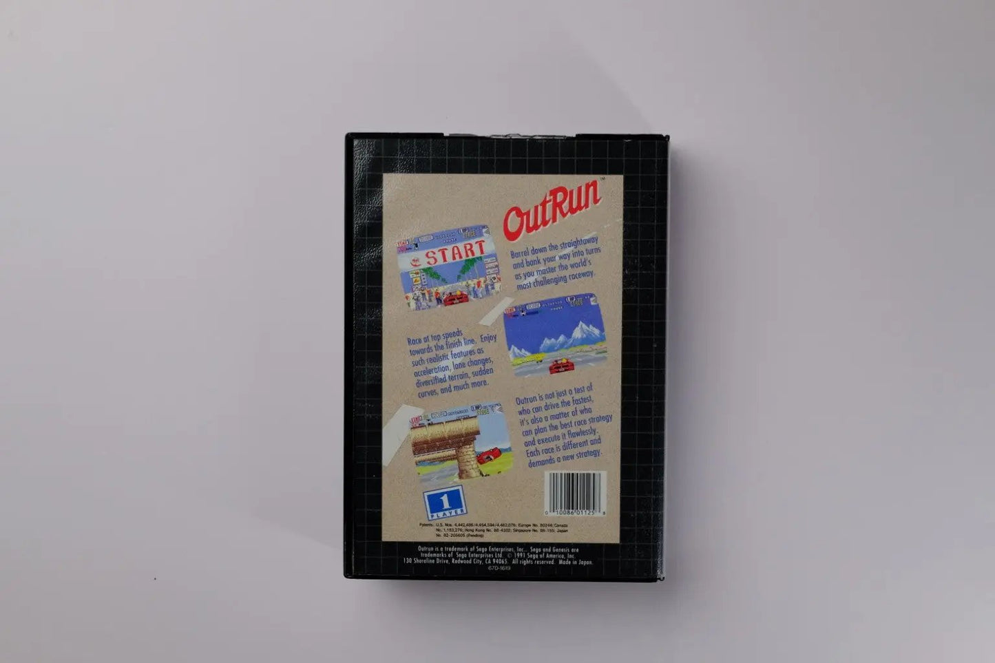 OutRun Sega Genesis Complete RetroGate - Your Gateway to Classic Gaming