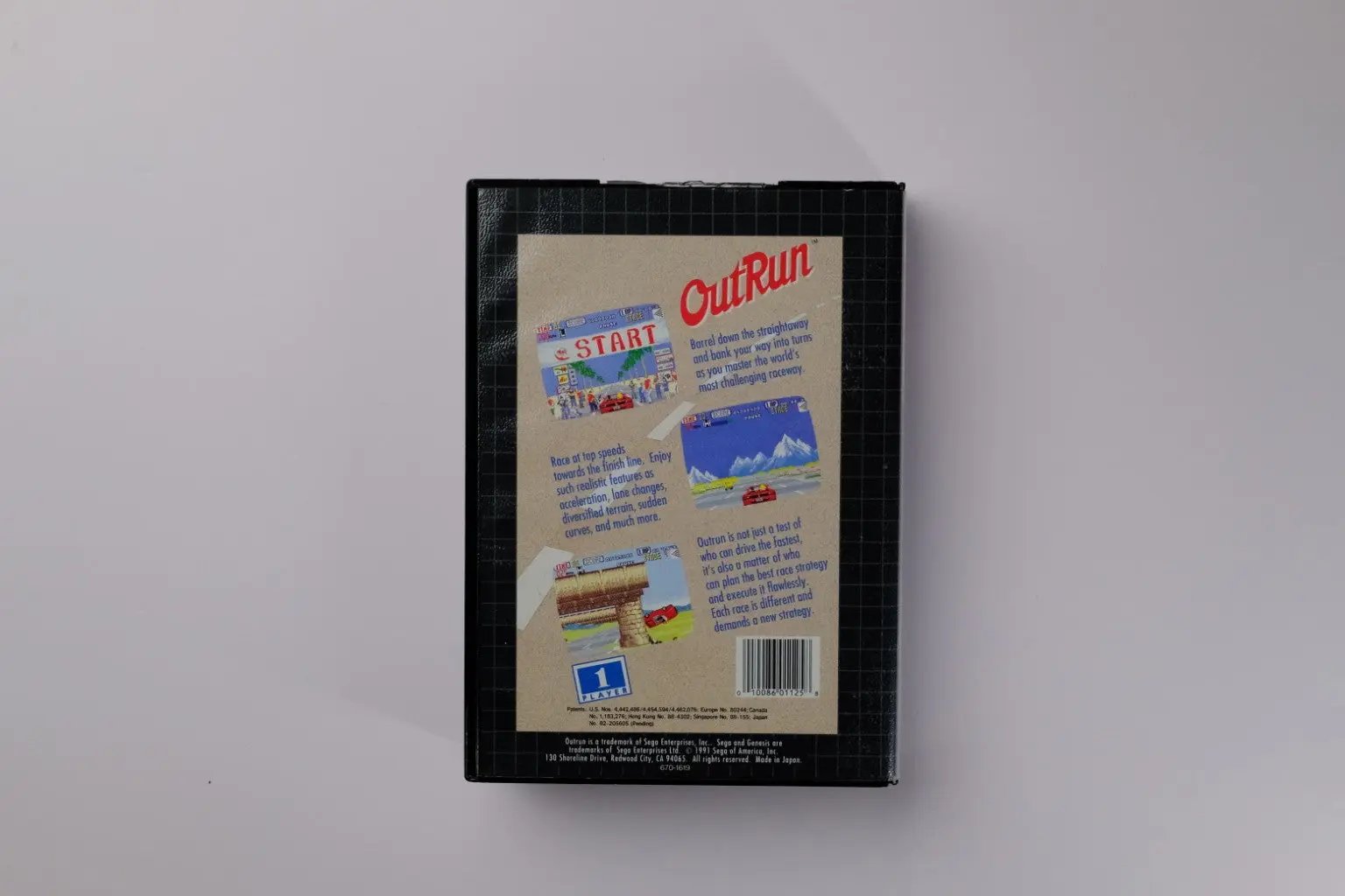 OutRun Sega Genesis Complete RetroGate - Your Gateway to Classic Gaming