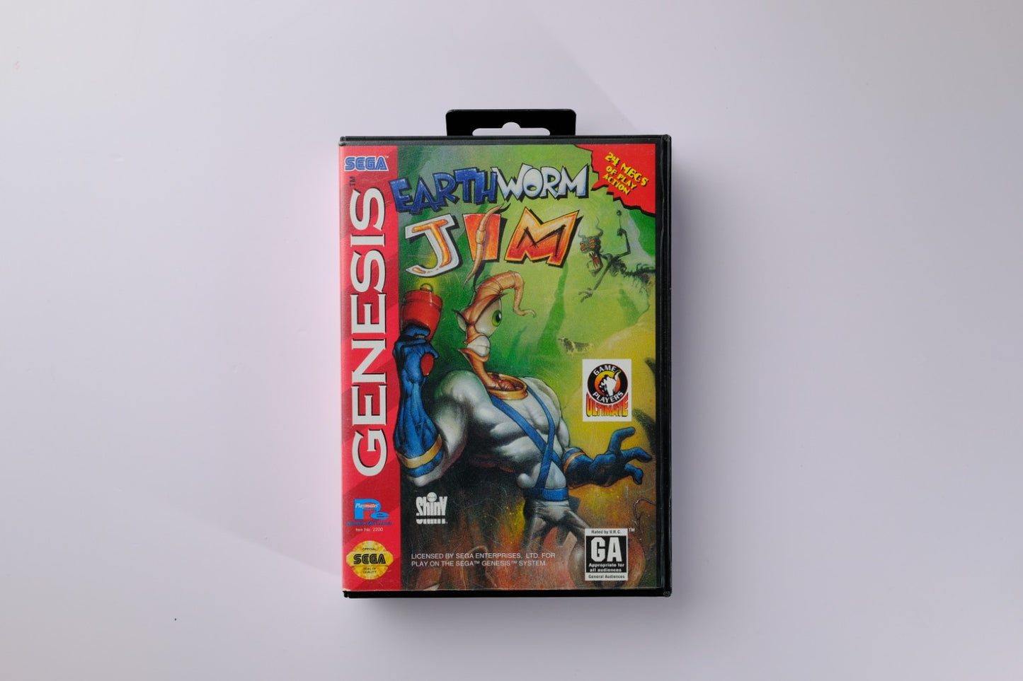 Earthworm Jim Sega Genesis Complete