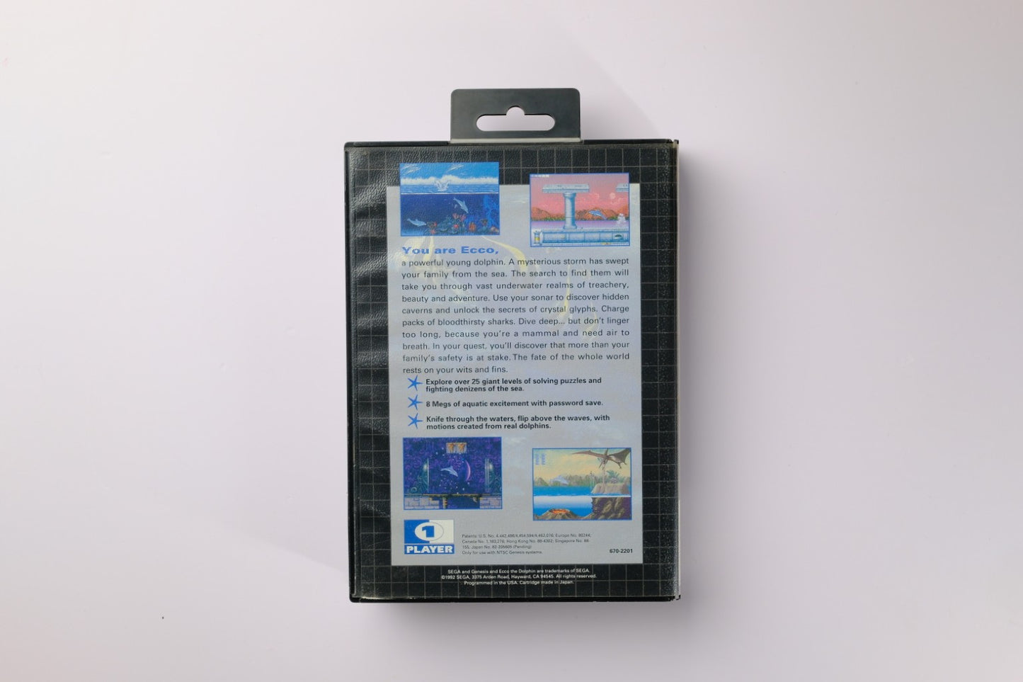 Ecco the Dolphin Sega Genesis Complete