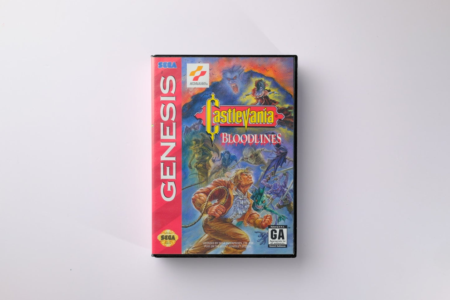 Castlevania: Bloodlines Sega Genesis Complete