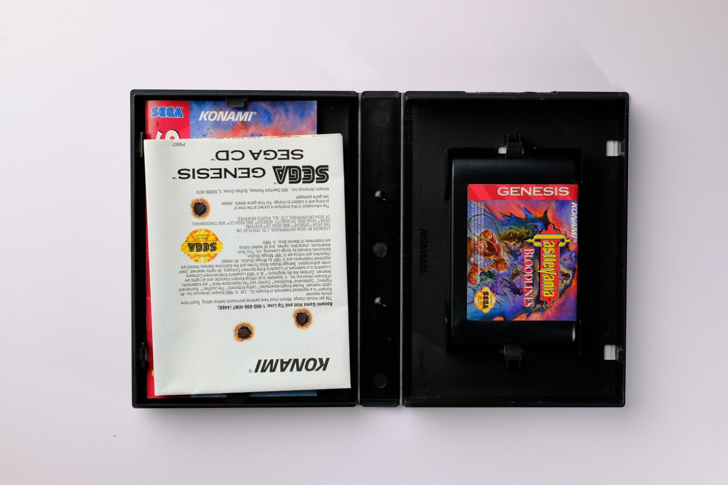 Castlevania: Bloodlines Sega Genesis Complete