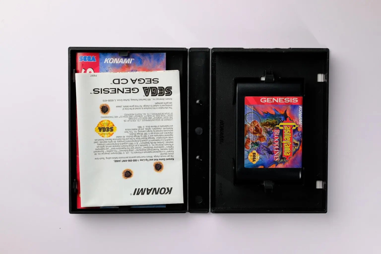 Castlevania: Bloodlines Sega Genesis Complete RetroGate - Your Gateway to Classic Gaming