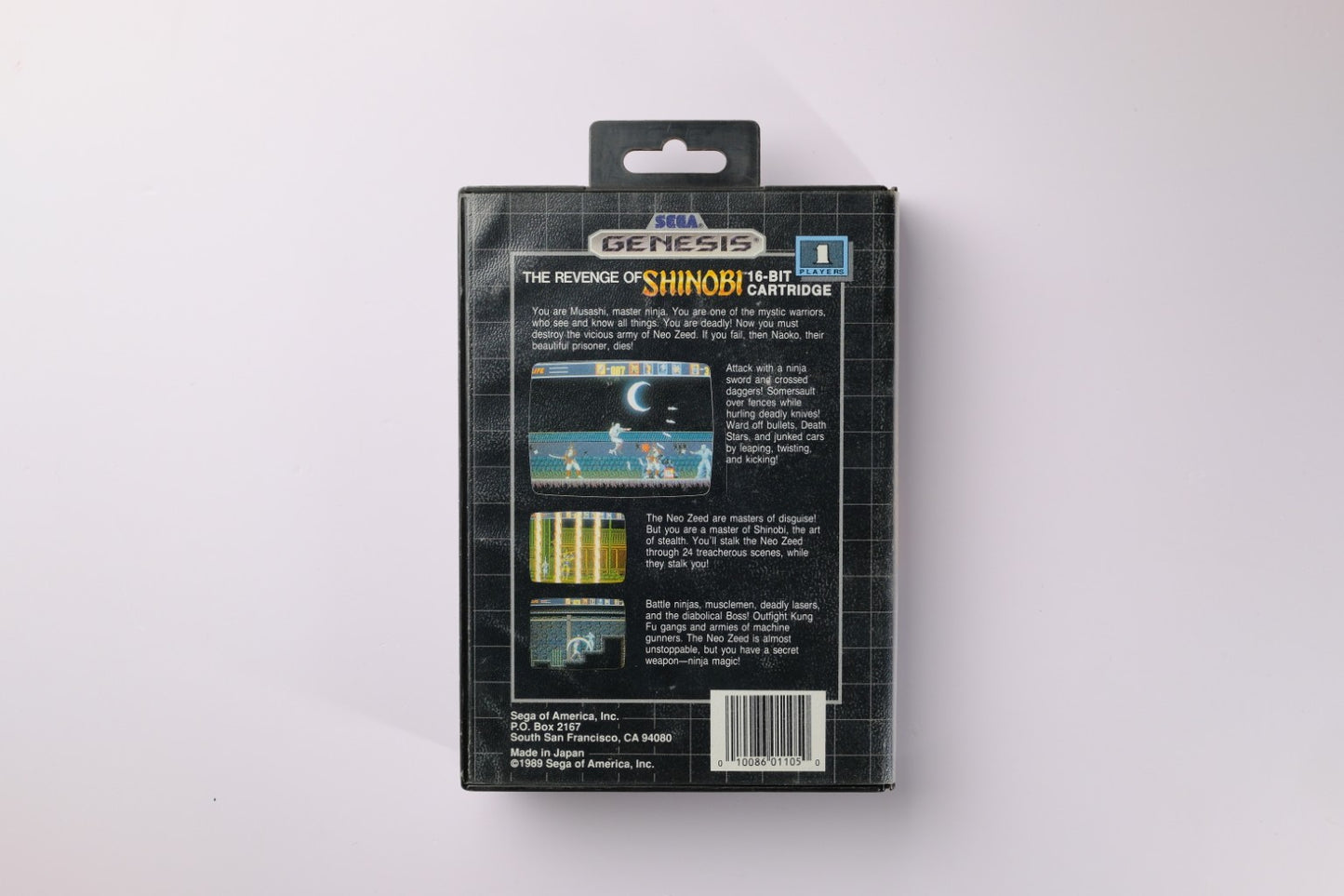 The Revenge of Shinobi Sega Genesis Complete