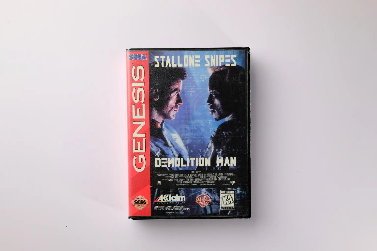 Demolition Man Sega Genesis Complete RetroGate - Your Gateway to Classic Gaming