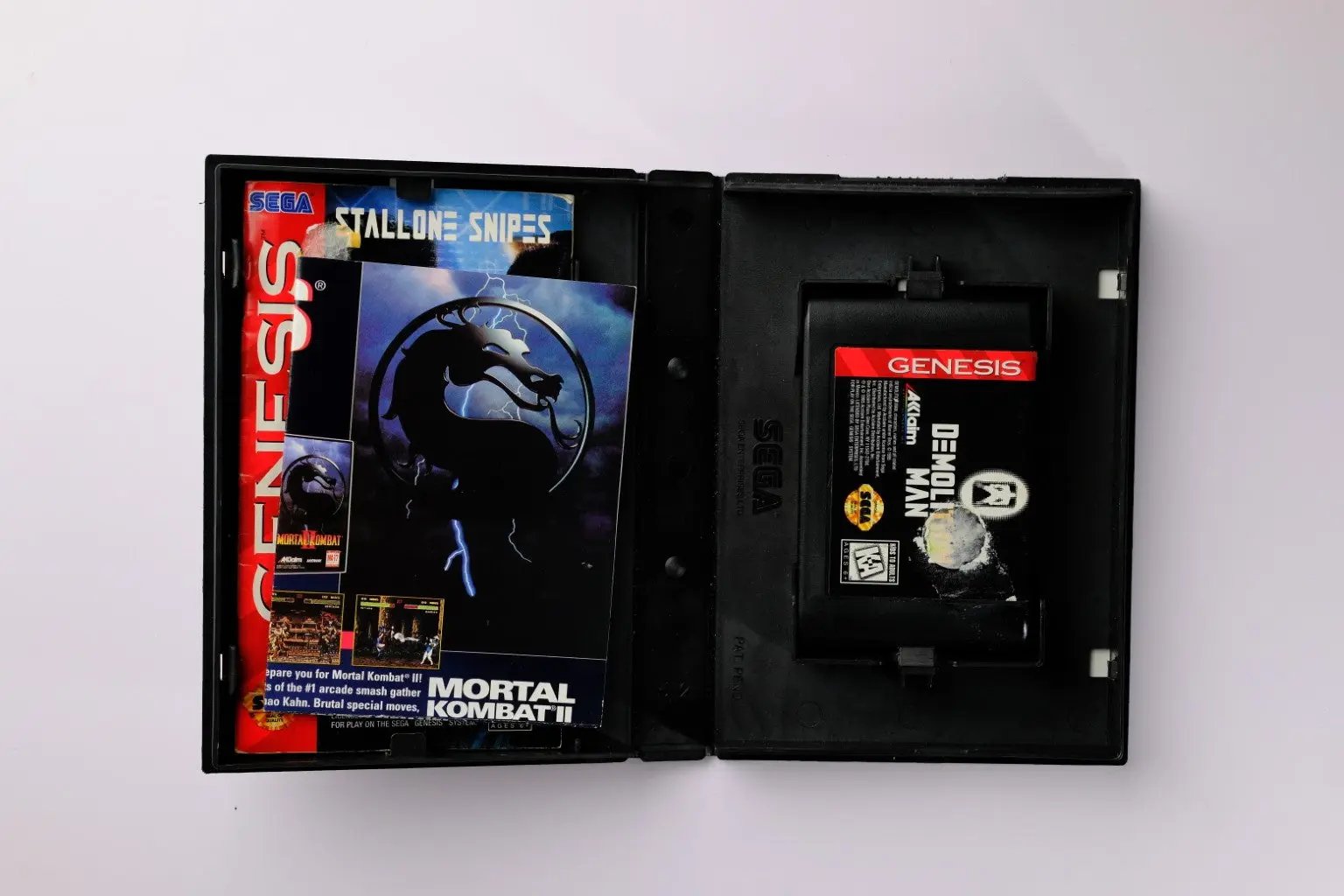 Demolition Man Sega Genesis Complete RetroGate - Your Gateway to Classic Gaming