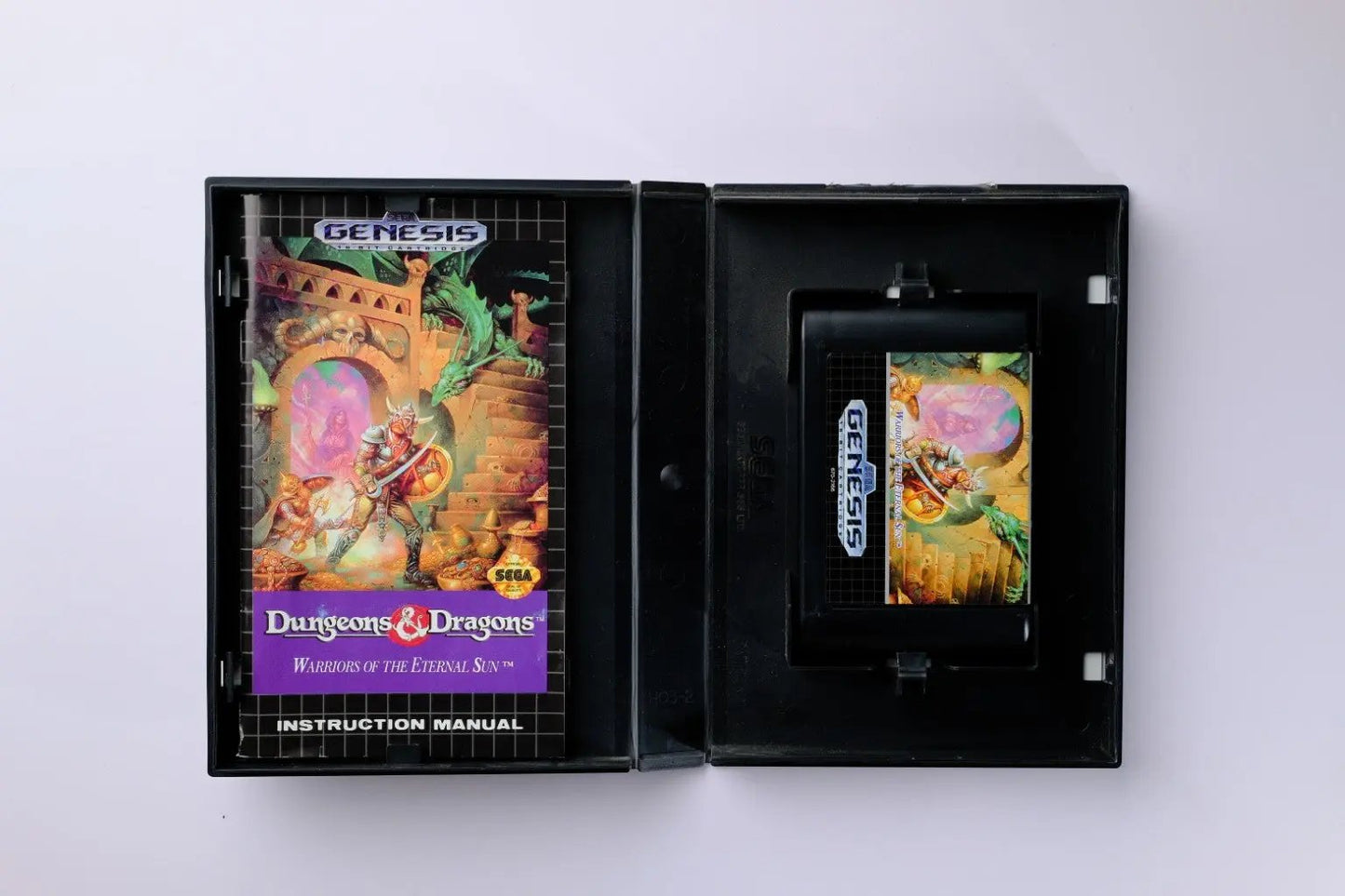 Dungeons & Dragons Warriors of the Eternal Sun Sega Genesis Complete RetroGate - Your Gateway to Classic Gaming