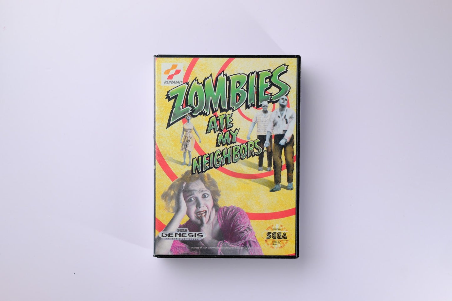 Zombies Ate My Neighbors Sega Genesis Complete