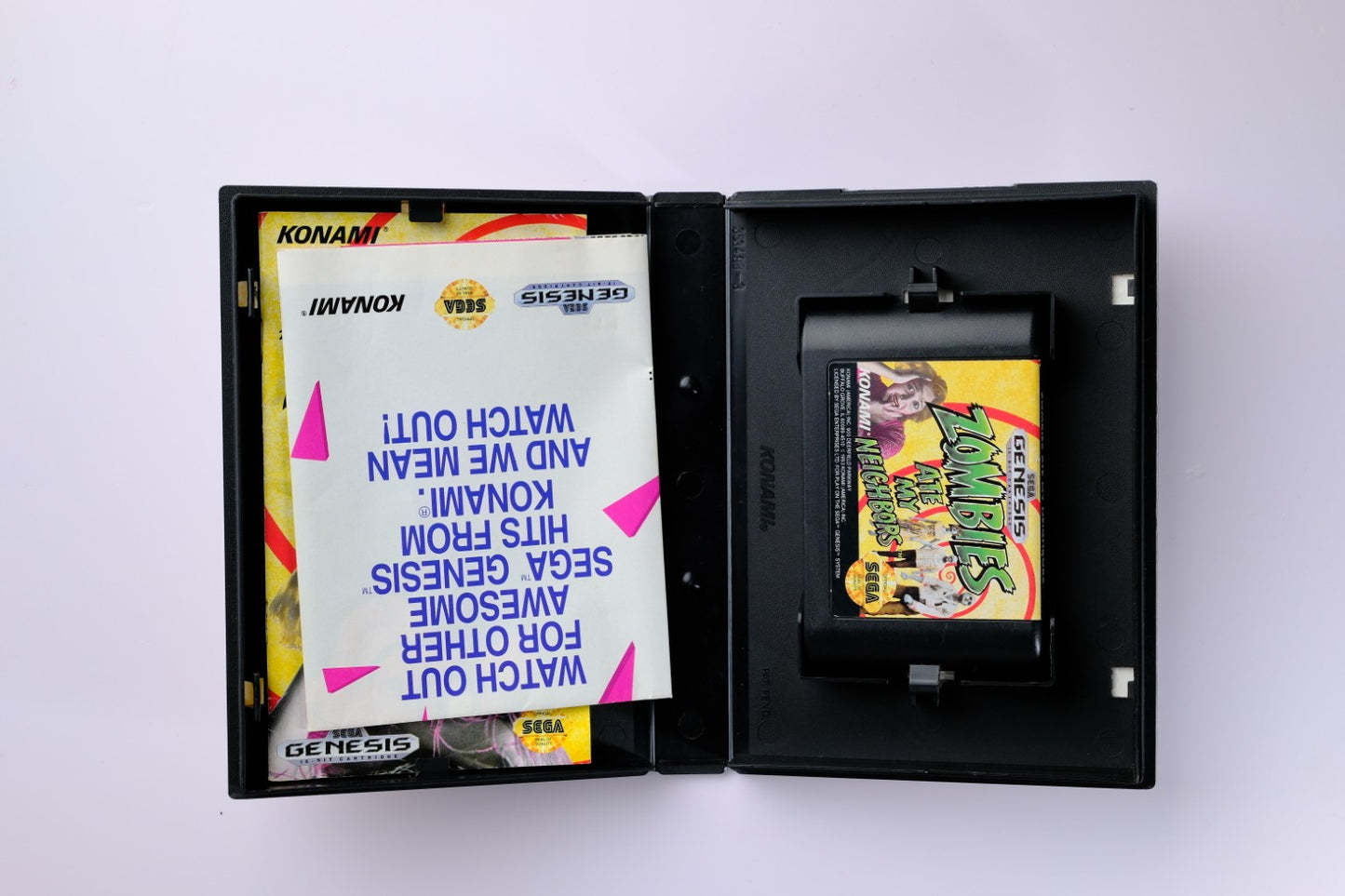 Zombies Ate My Neighbors Sega Genesis Complete