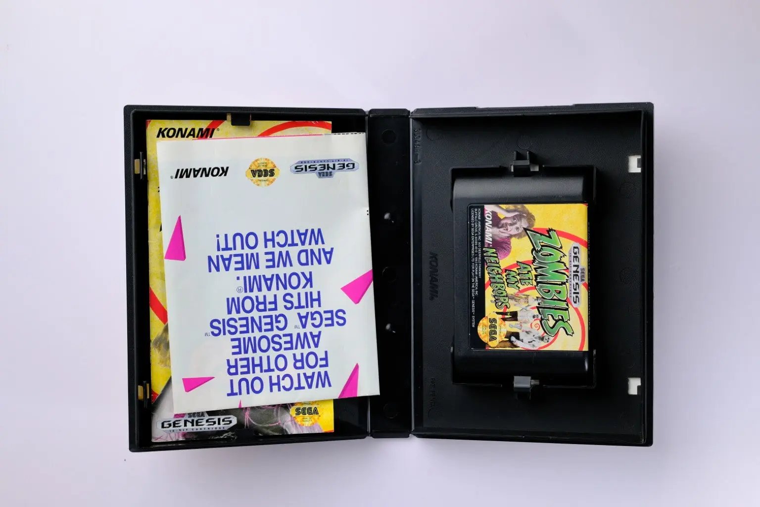 Zombies Ate My Neighbors Sega Genesis Complete RetroGate - Your Gateway to Classic Gaming