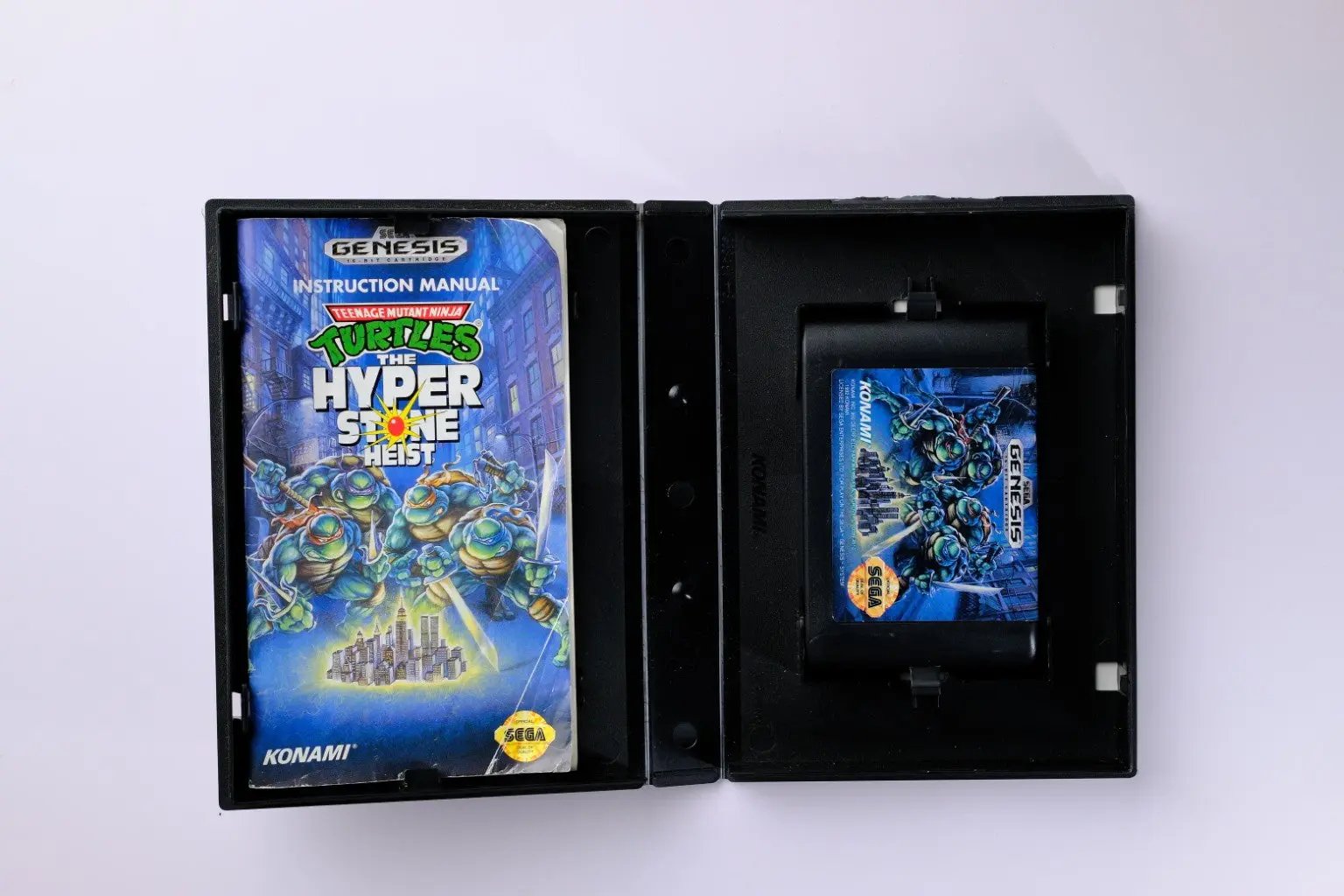 Teenage Mutant Ninja Turtles Hyperstone Heist Sega Genesis Complete RetroGate - Your Gateway to Classic Gaming
