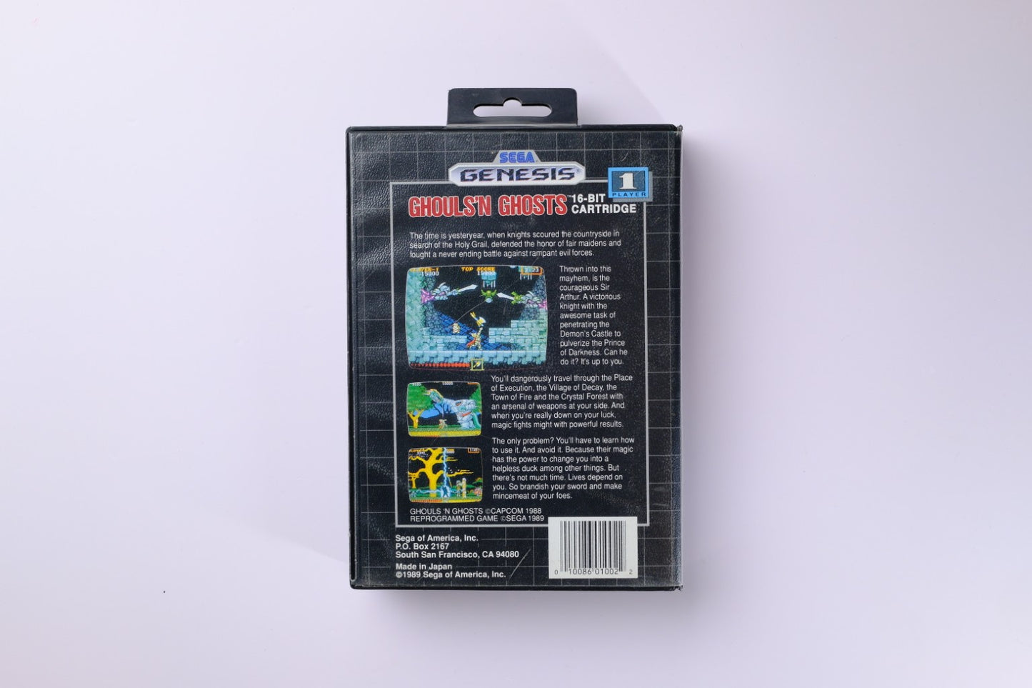 Ghouls 'N Ghosts Sega Genesis Complete