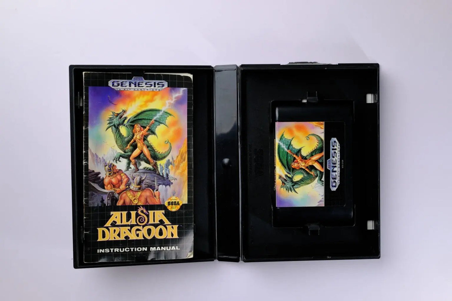 Alisia Dragoon Sega Genesis Complete RetroGate - Your Gateway to Classic Gaming