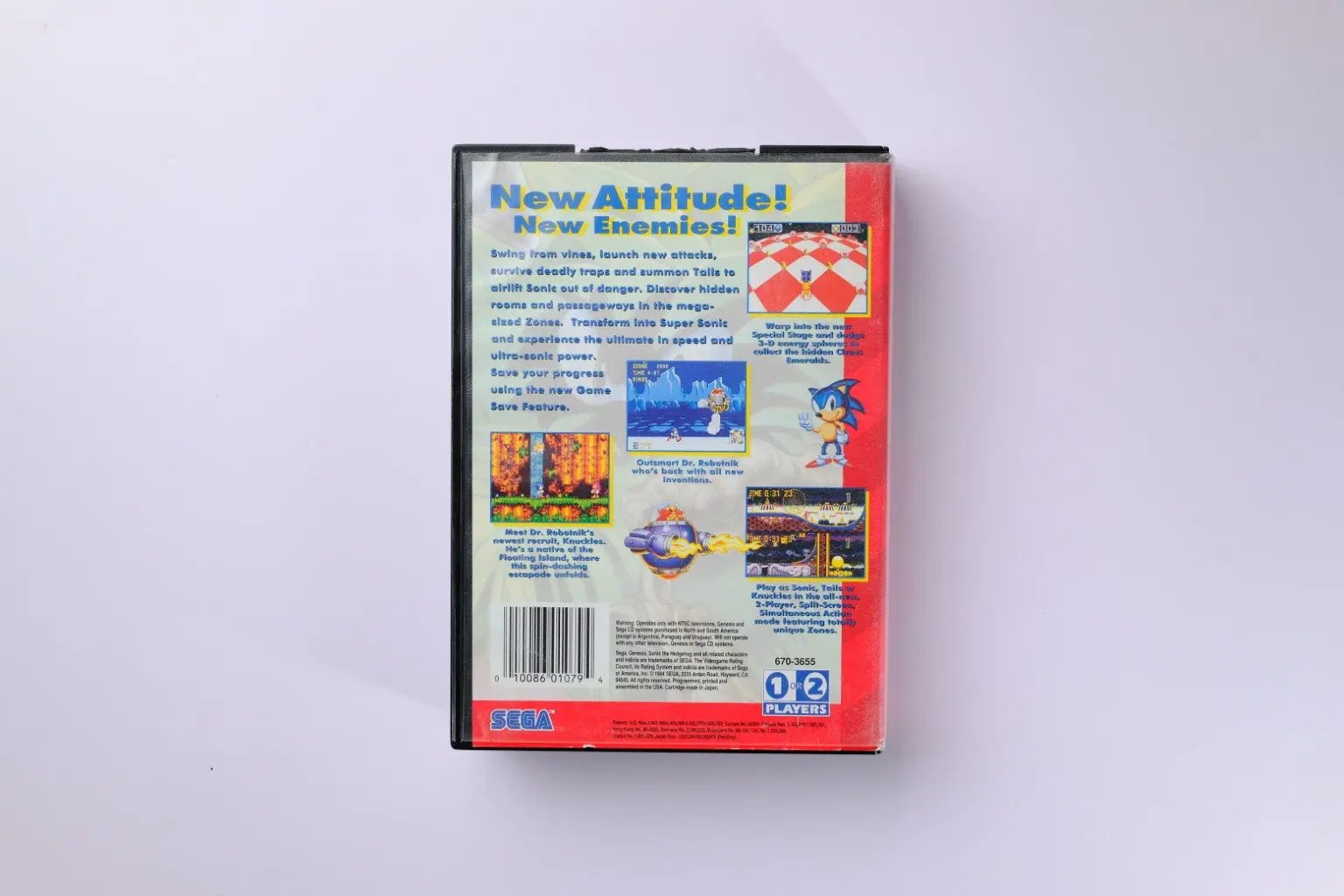 Sonic the Hedgehog 3 Sega Genesis Complete RetroGate - Your Gateway to Classic Gaming