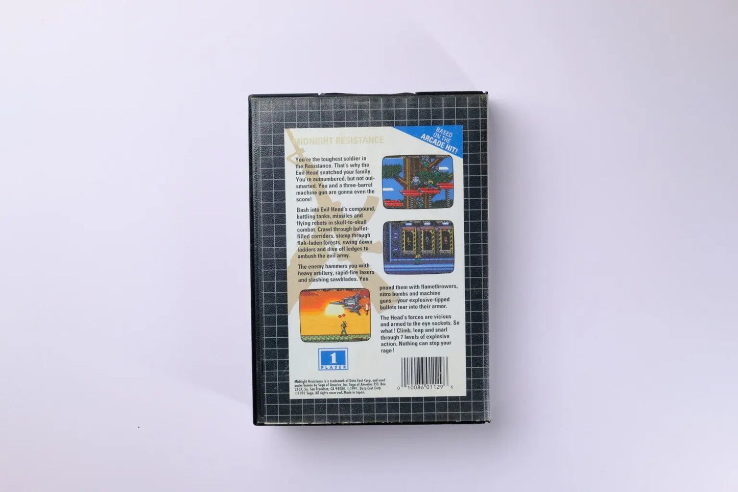 Midnight Resistance Sega Genesis Complete RetroGate - Your Gateway to Classic Gaming